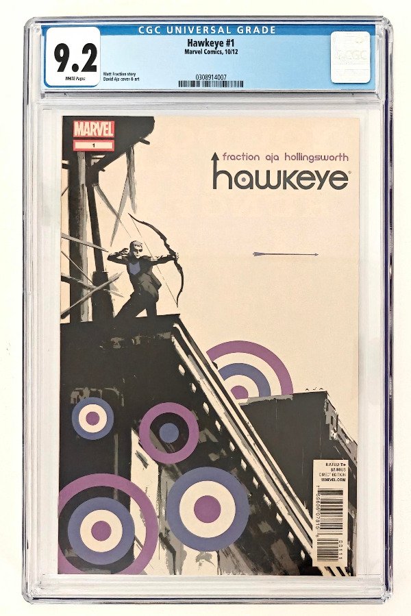 Producto - Hawkeye #1 (2012) - Primer número de la aclamada serie, certificado por CGC