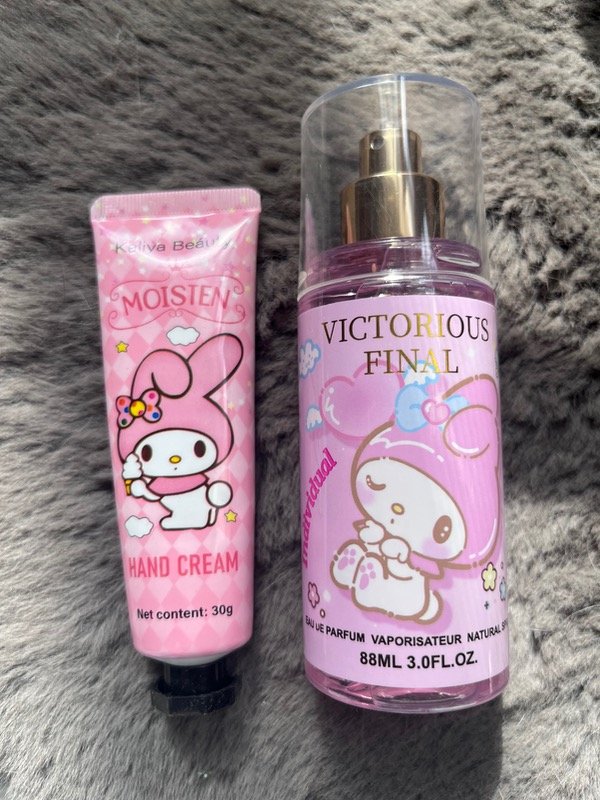 Producto - crema + perfume my melody