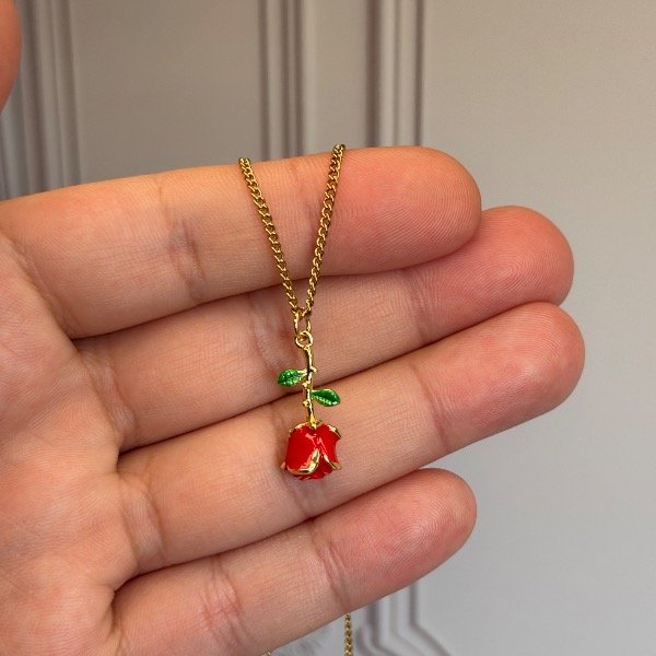 Producto - Combo Rose: Collar + Corazoncito - 1