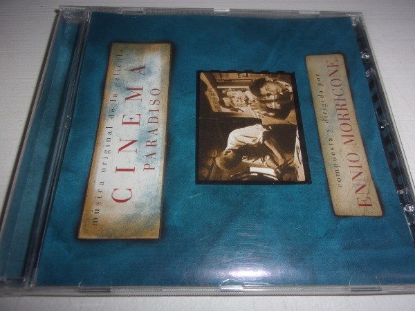 Producto - CD SOUNDTRACK ENNIO MORRICONE CINEMA PARADISO ARG L52