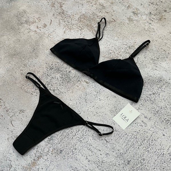 Producto - Conjunto algodón Negro