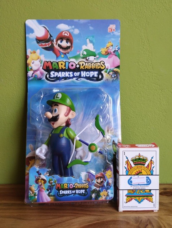 Producto - Muñeco Mario Bros/Luigi c/accesorios