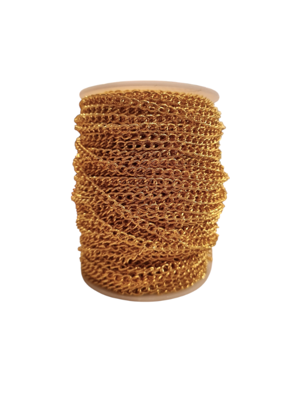 Producto - CADENA DORADA HIERRO 1.0 X METRO