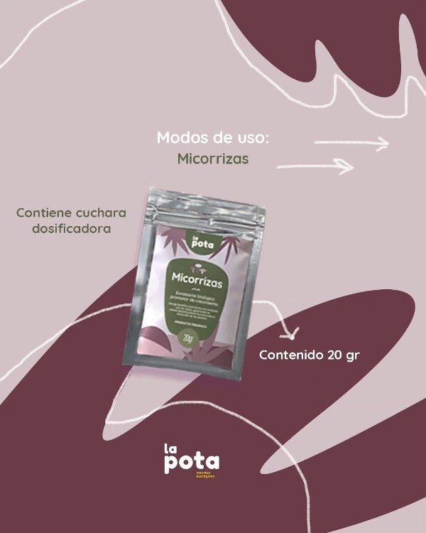 Producto - Enraizante Biológico Micorrizas La Pota x 20 gramos - 2