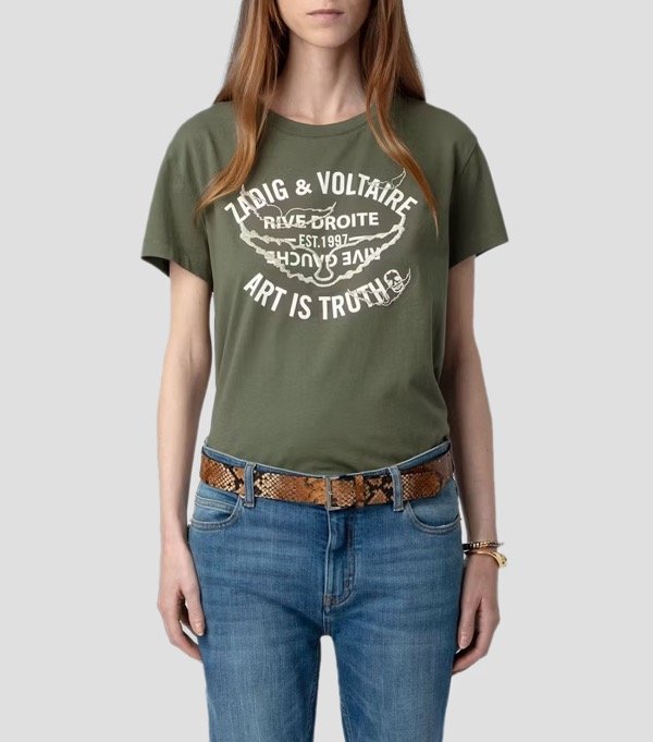 Producto - Remera verde Zadig and Voltaire
