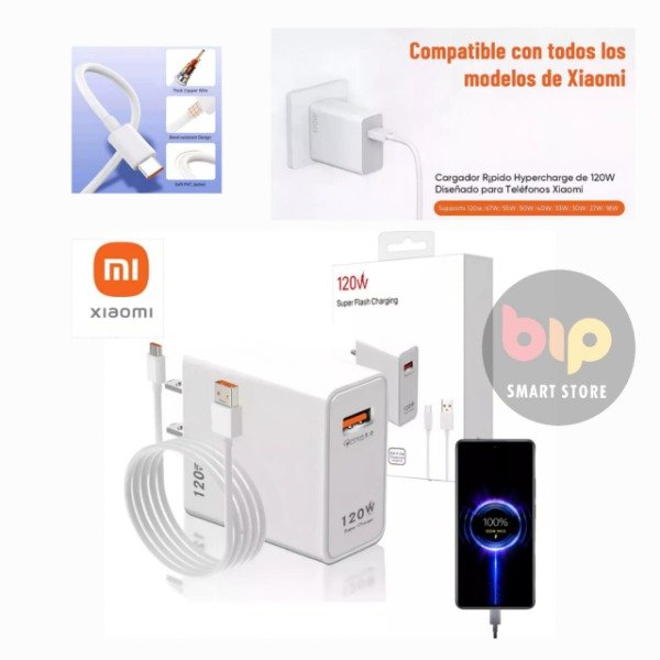 Producto - Cargador Xiaomi 120W