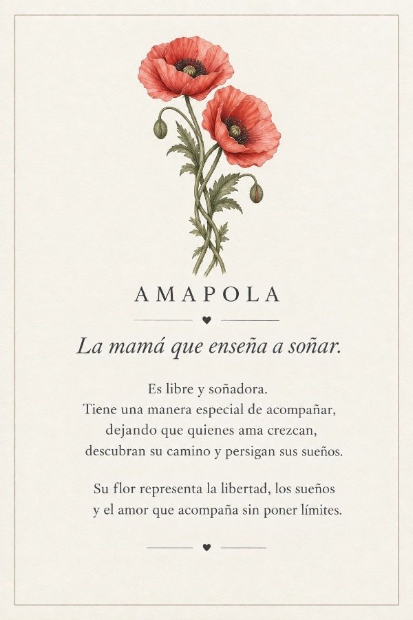 Producto - Mamá Agosto - Amapolas - 9