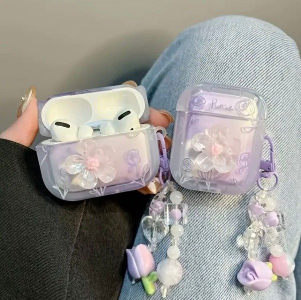 Producto - Case Airpods Flor 3ra Generación
