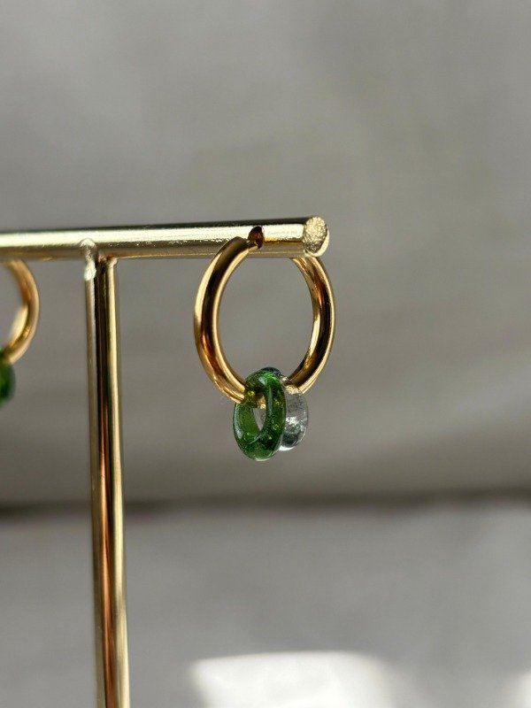 Producto - Aros Dony dobles Green
