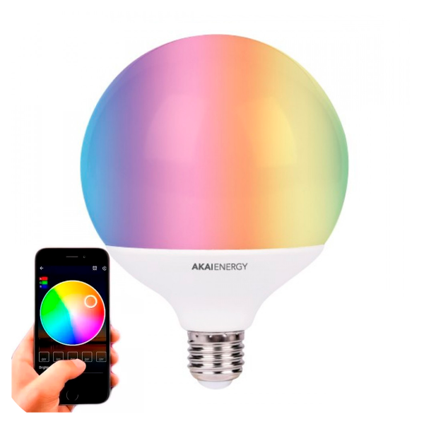 Producto - Lampara Led AKAI 10W smart - interactiva globo - 0