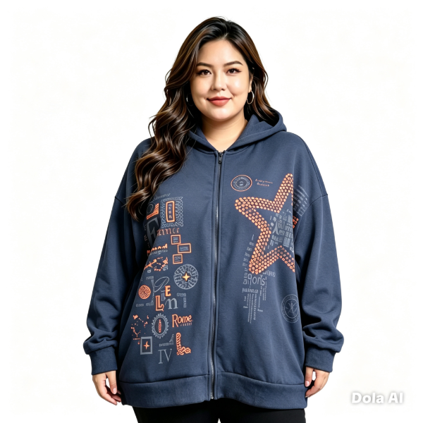 Producto - Campera Darlom estampada. Tipo Linea Italiana. Talle e/7y9