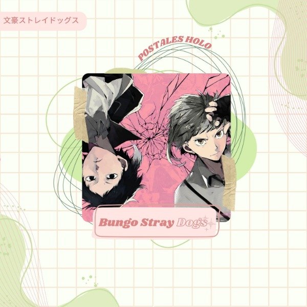Producto - Bungo Stray Dogs // Postales holográficas
