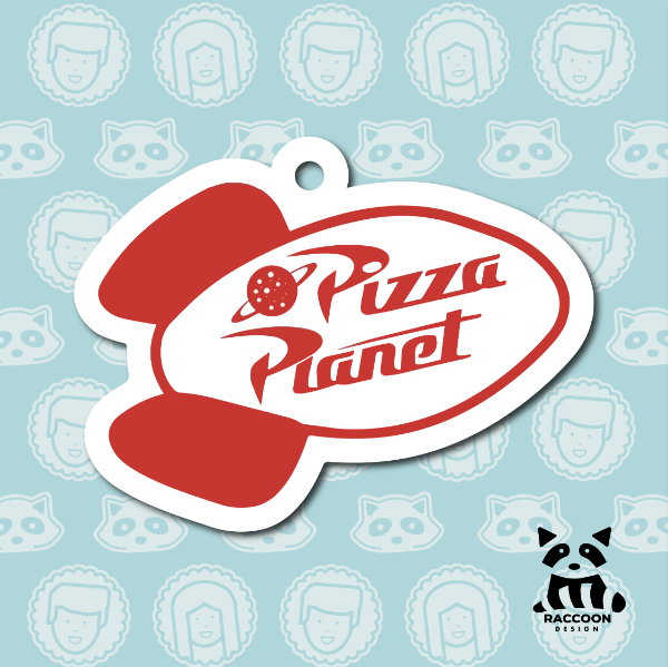 Producto - Llavero Pizza Planet - Toy Story
