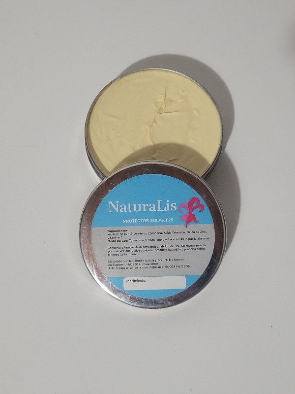 Producto - Protector Solar F25