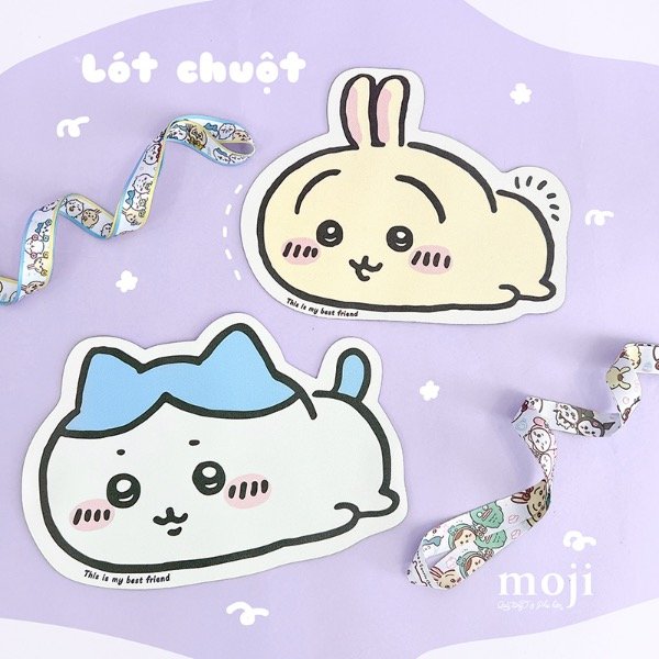 Producto - Mousepad Hachiware (Gatito Oreja Azul)