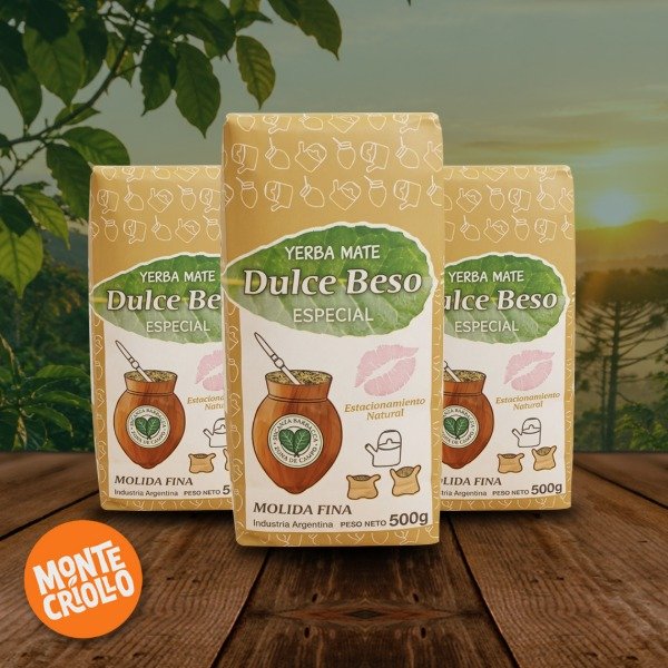 Producto - Yerba Mate Dulce Molida Fina (500 g) - 0