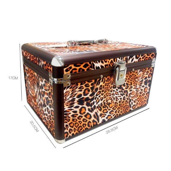 Producto - MALETIN ALUMINIO 2 BANDEJAS ANIMAL PRINT - 3