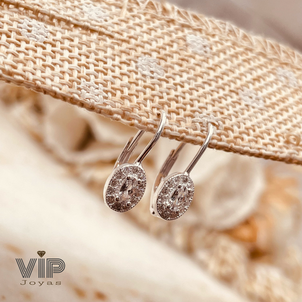 Producto - Aros Brisura Óvalo Plata 925