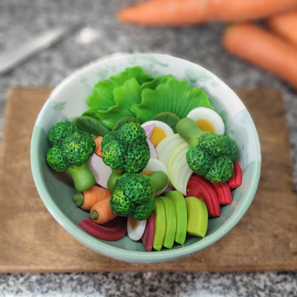 Producto - Comiditas de juguete Set Ensalada (sin stock, a pedido) - 1