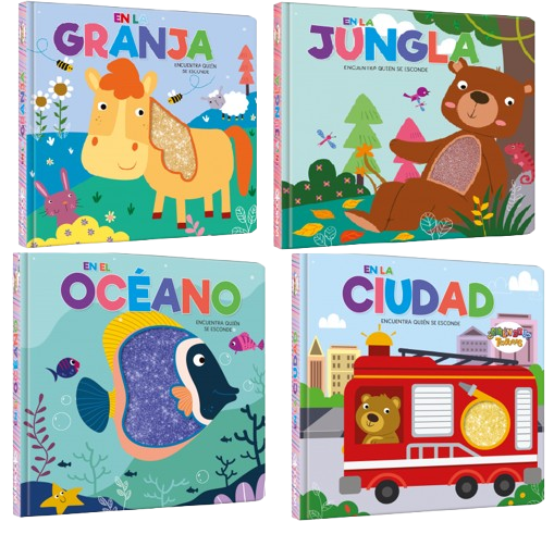 Producto - COLECCIÓN DE TEXTURAS: Quién se esconde!