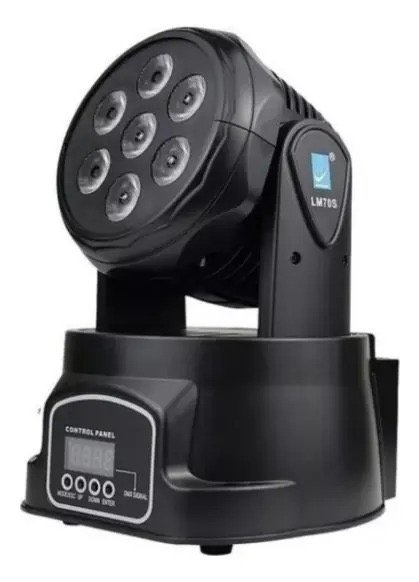 Producto - PROTON CABEZAL MOVIL 18 LED MH 018