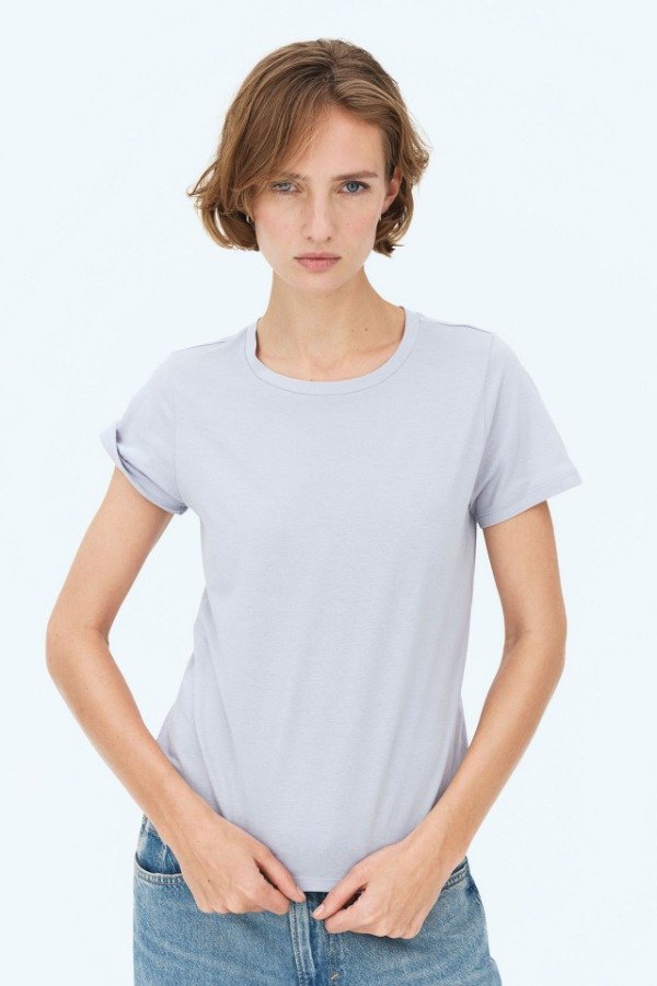 Producto - Remera HyM mujer celeste