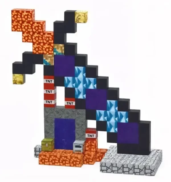 Producto - Cubos Magnéticos Minecraft - 126 PCS