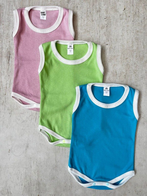 Producto - Body musculosa liso pack x6 unid