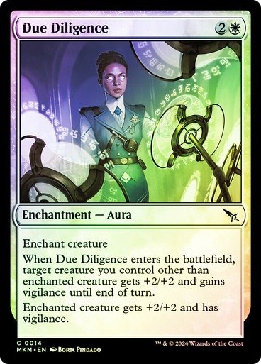 Producto - Due Diligence Foil  Ravnica: Murders at Karlov Manor