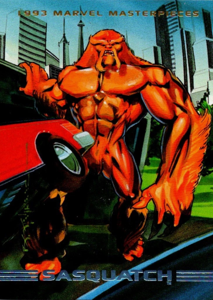 Producto - 1993 SkyBox Marvel Masterpieces #66 - Sasquatch - 0