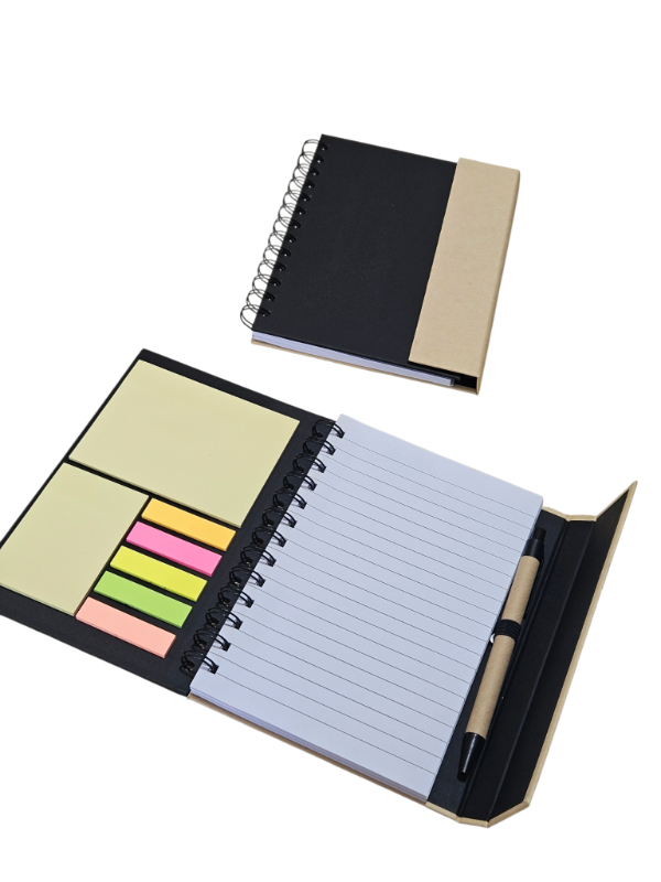 Producto - Cuaderno con Notas Adhesivas y Lapicera