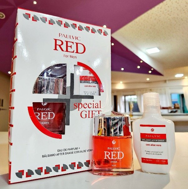 Producto - Imitación Polo Red set de perfume y bálsamo after shave