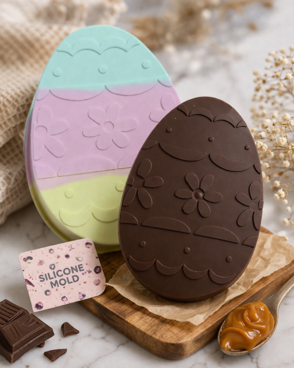 Producto - Molde de silicona huevo deco grande