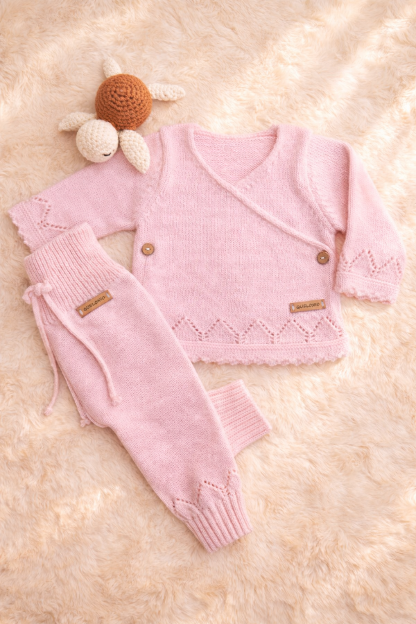 Producto - CONJUNTO 2 PIEZAS ROSA BEBE