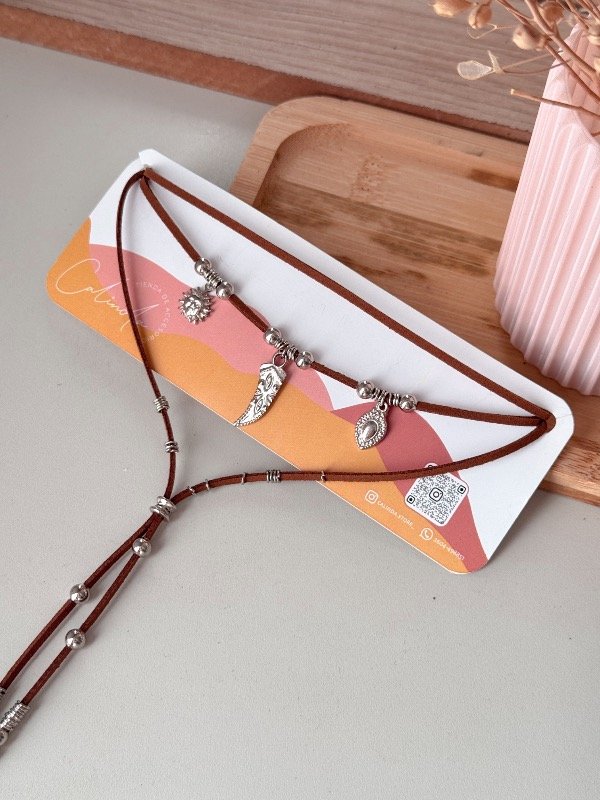 Producto - Choker/lazo genesis marron