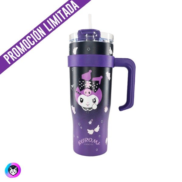 Producto - Vaso quencher térmico Kuromi LICENCIA OFICIAL SANRIO