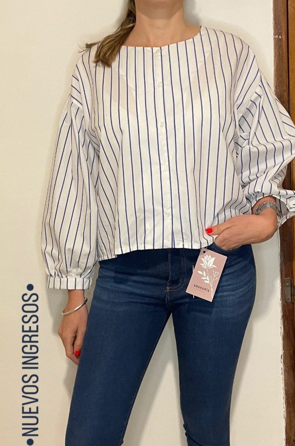 Producto - Camisa RAYADA manga larga.