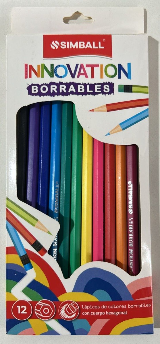 Producto - SET DE LAPICES SIMBALL INNOVATION DE 12 UNIDADES
