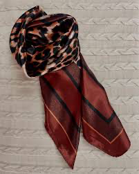 Producto - Pañuelos de seda grande animal print