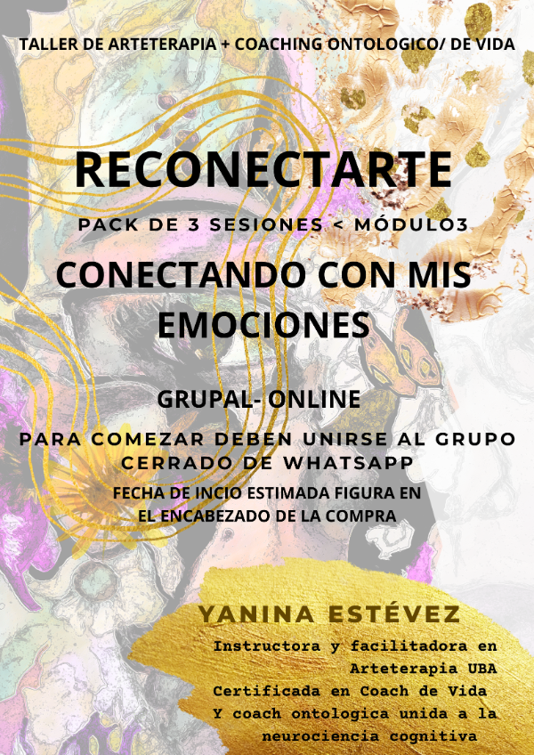Producto - MÓDULO 3 PACK DE 3 SESIONES- CONECTANDO CON MIS EMOCIONES