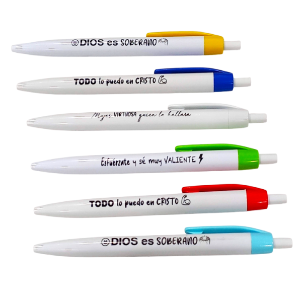 Producto - PROMO Birome LolyPop Con Frases PACK X10 UNIDADES