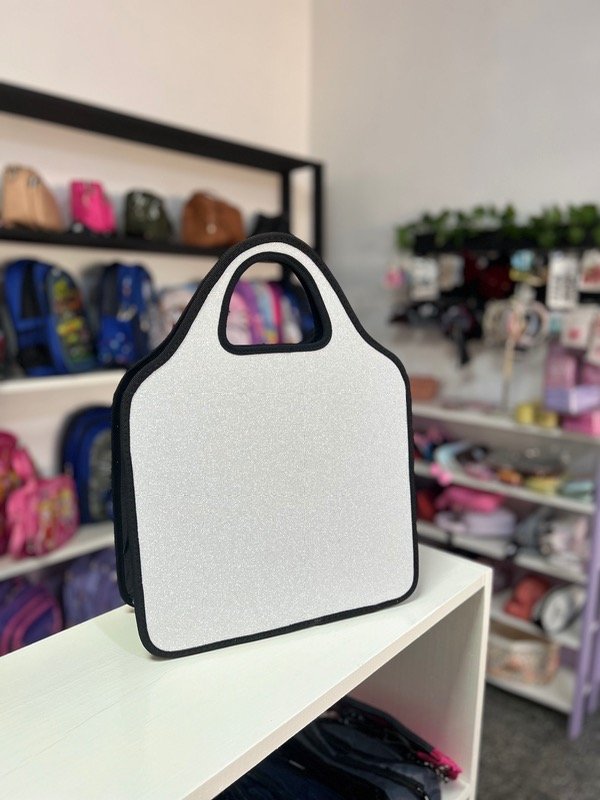 Producto - Bolso matero/ multiuso glitter gris
