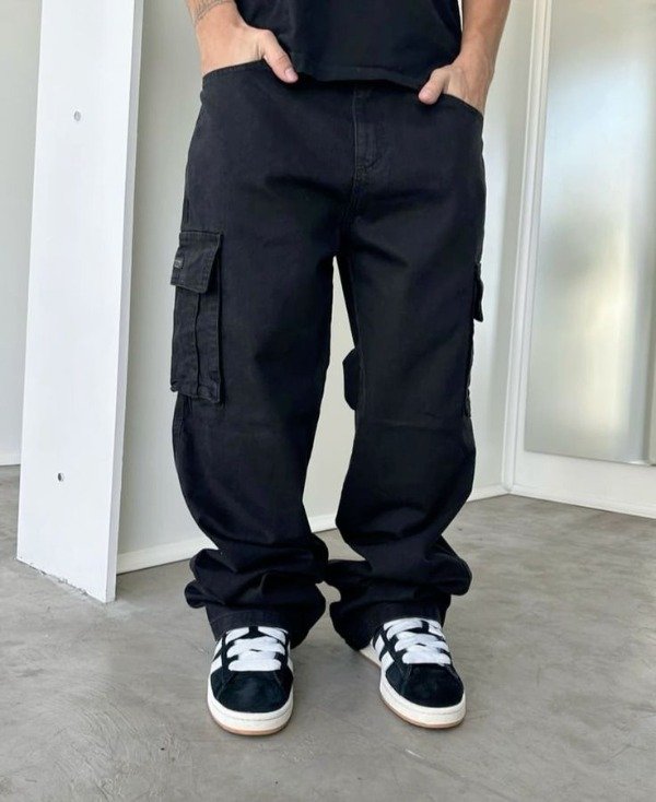 Producto - Pantalon Cargo Tori Black