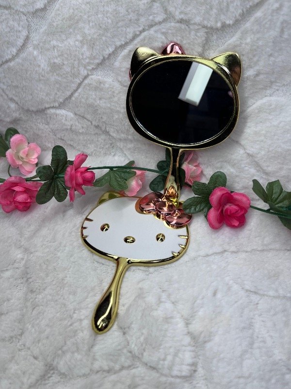 Producto - Espejo dorado hello kitty