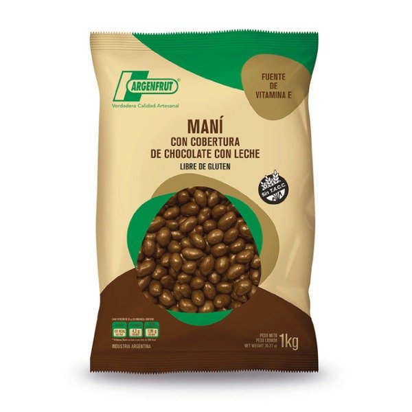 Producto - Maní con chocolate Argenfrut x 1 kg