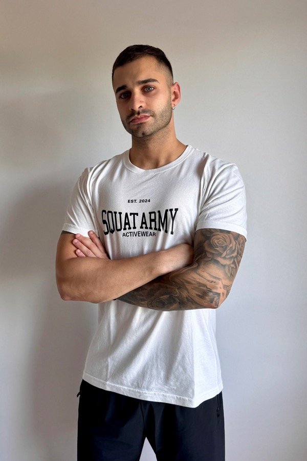Producto - Regular tee white army I