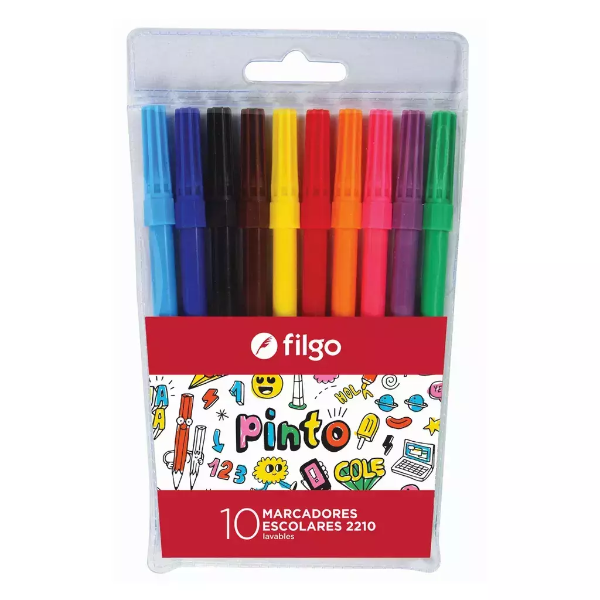 Producto - Fibra Filgo - Pinto Escolar 2210 x10