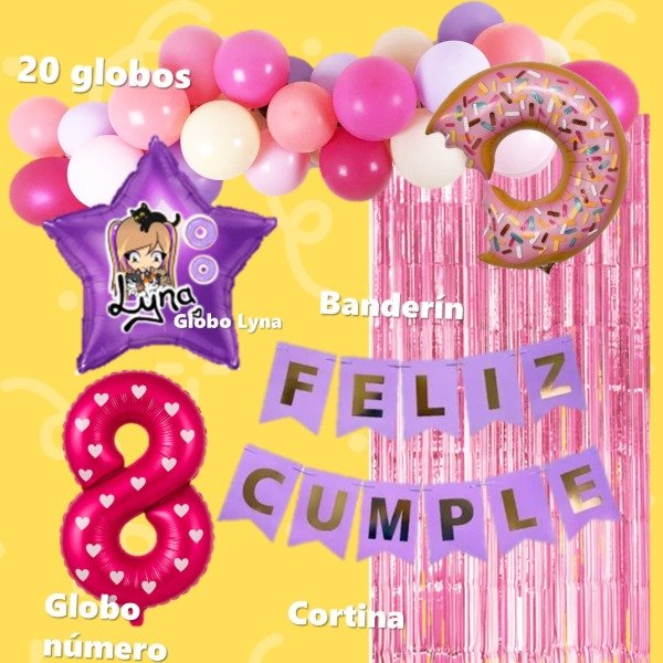 Producto - COMBO GLOBOS LYNA VALLEJOS ECO