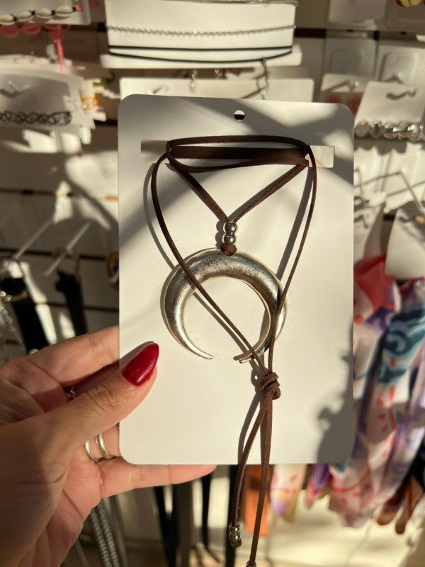 Producto - CHOCKER CON LUNA PLATEADA