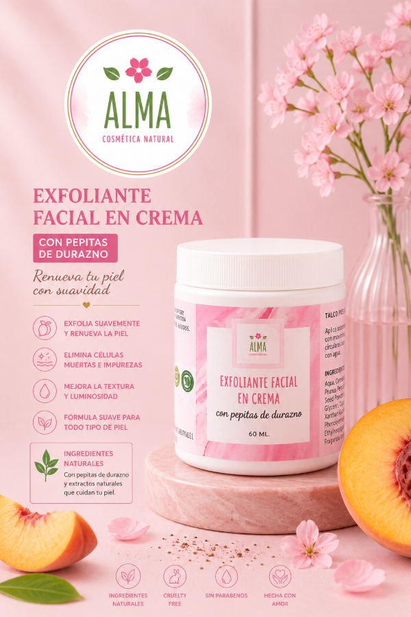 Producto - Exfoliante facial en crema